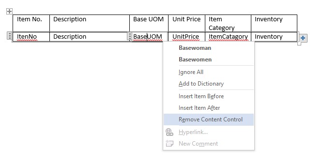 RemoveContentControl