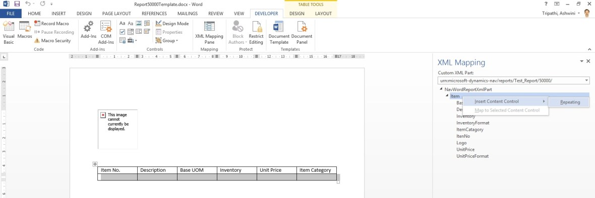Word Report Design 13