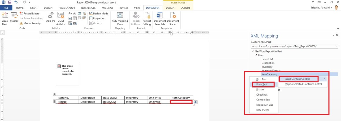 Word Report Design 14