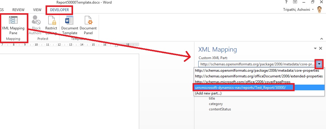 Word Report Design 8